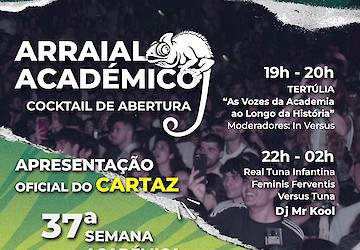 Cartaz da 37ª Semana Académica do Algarve será revelado no Arraial Académico dia 4 de Abril