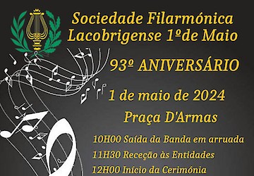 Comemorações 93º Aniversário da Filarmónica de Lagos