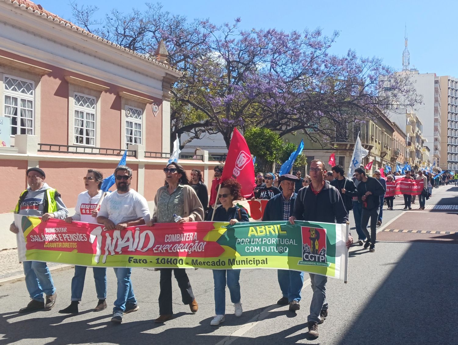 PCP: Pelo aumento dos salários Faro teve um grande 1º de Maio